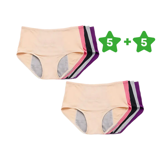 10x ZeroLeak™️ Underwear (5 Free) - Duares