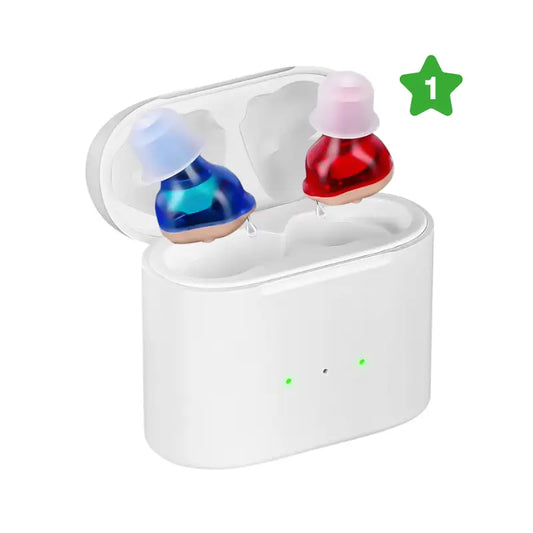 1x Pair Rechargeable IIC Invisible Hearing Aids (Special) - Duares