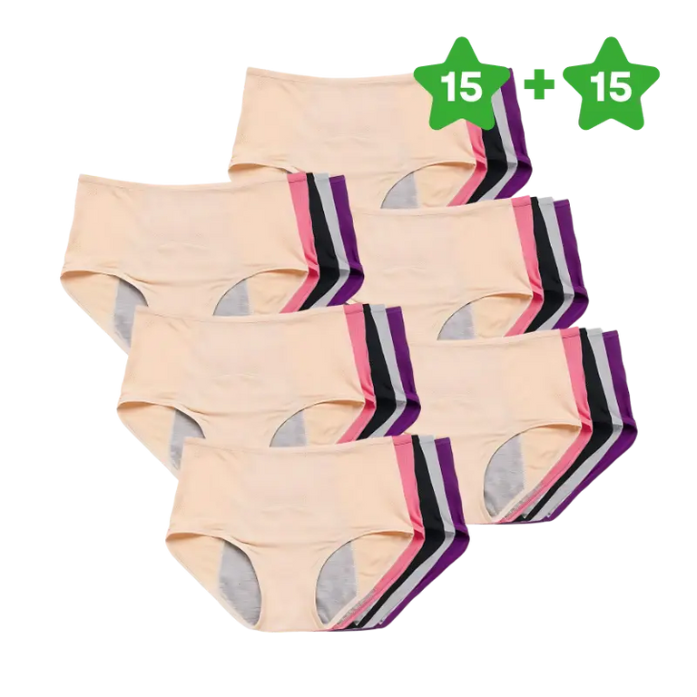30x ZeroLeak™️ Underwear (15 Free) - Duares