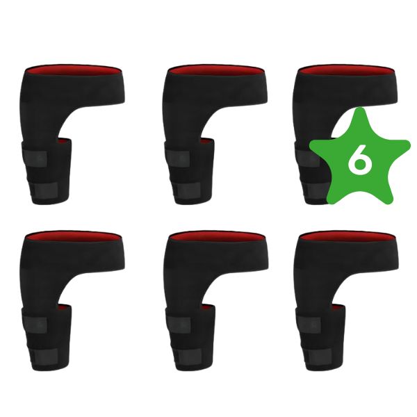 6x Neo-Compression Hip Braces (4 Free)